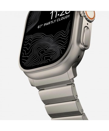 Tech-Protect SteelBand for Apple Watch 4 / 5 / 6 / 7 / 8 / 9 / SE / Ultra 1 / 2 (42/44/45/49 mm) - titanium