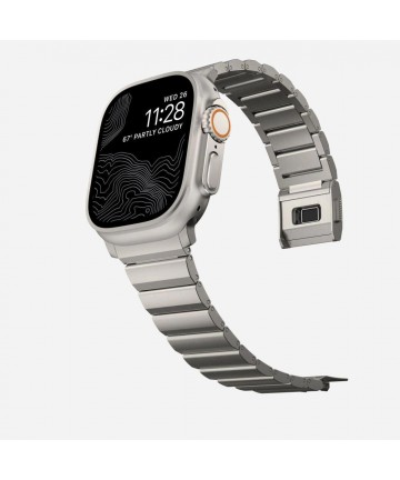 Tech-Protect SteelBand for Apple Watch 4 / 5 / 6 / 7 / 8 / 9 / SE / Ultra 1 / 2 (42/44/45/49 mm) - titanium
