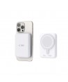 Tech-Protect LifeMag PB11 Powerbank with MagSafe 10000mAh 15W USB-C port - white + USB-C cable
