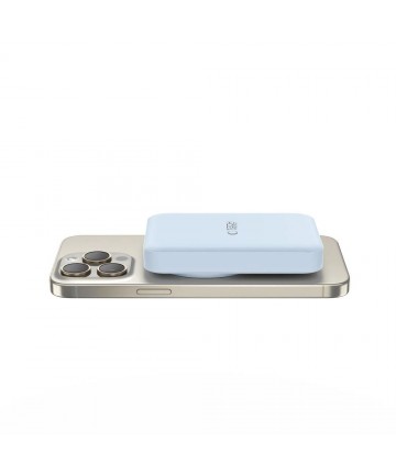 Tech-Protect LifeMag PB11 Powerbank with MagSafe 10000mAh 15W USB-C port - blue + USB-C cable