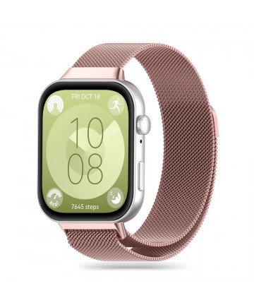 Tech-Protect MilaneseBand for Huawei Watch Fit 3 - Pink