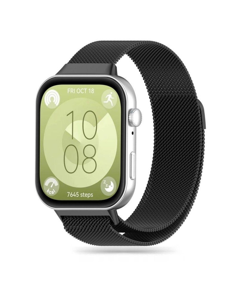 Tech-Protect MilaneseBand for Huawei Watch Fit 3 - Black
