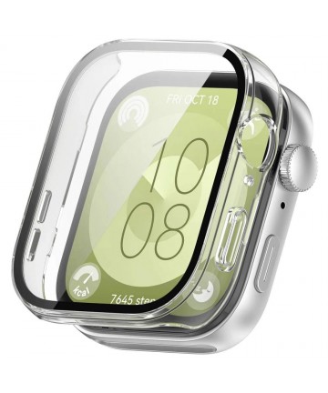 Tech-Protect Defense360 Case for Huawei Watch Fit 3 - Transparent