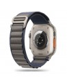 Tech-Protect Nylon Pro Strap for Apple Watch 4 / 5 / 6 / 7 / 8 / 9 / SE / Ultra 1 / 2 (42/44/45/49 mm) - Blue-Gray