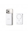 Tech-Protect LifeMag PB31 Power Bank with MagSafe 10000mAh 15W USB-C / USB-A / Built-in USB-C / Lightning Cables - White
