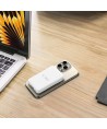 Tech-Protect LifeMag PB31 Power Bank with MagSafe 10000mAh 15W USB-C / USB-A / Built-in USB-C / Lightning Cables - White