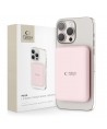 Tech-Protect LifeMag PB10 Powerbank with MagSafe 5000mAh 15W USB-C port - pink + USB-C cable