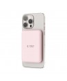 Tech-Protect LifeMag PB10 Powerbank with MagSafe 5000mAh 15W USB-C port - pink + USB-C cable