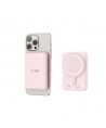 Tech-Protect LifeMag PB10 Powerbank with MagSafe 5000mAh 15W USB-C port - pink + USB-C cable