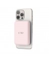 Tech-Protect LifeMag PB11 Powerbank with MagSafe 10000mAh 15W USB-C port - pink + USB-C cable