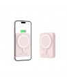Tech-Protect LifeMag PB11 Powerbank with MagSafe 10000mAh 15W USB-C port - pink + USB-C cable