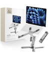 Tech-Protect ULS200 universal stand for laptops up to 16" - silver