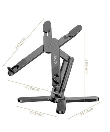 Tech-Protect ULS200 universal stand for laptops up to 16" - gray