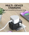 Wozinsky WUTWC Travel Adapter Universal 24W EU / US / AUS / UK / 2x USB-A - Black