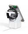 Duzzona W20 15W 4in1 inductive charger for iPhone / AirPods / Apple Watch with night lamp - white