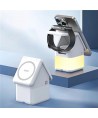 Duzzona W20 15W 4in1 inductive charger for iPhone / AirPods / Apple Watch with night lamp - white
