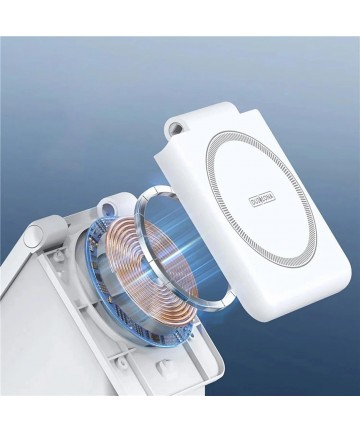 Duzzona W20 15W 4in1 inductive charger for iPhone / AirPods / Apple Watch with night lamp - white
