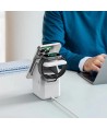 Duzzona W20 15W 4in1 inductive charger for iPhone / AirPods / Apple Watch with night lamp - white