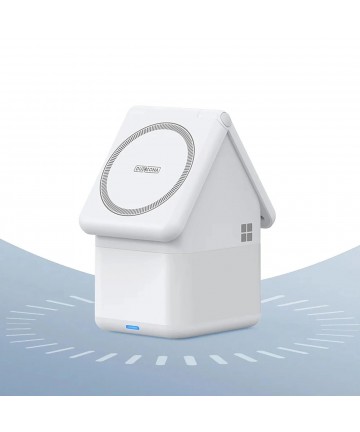 Duzzona W20 15W 4in1 inductive charger for iPhone / AirPods / Apple Watch with night lamp - white