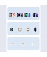 Duzzona W20 15W 4in1 inductive charger for iPhone / AirPods / Apple Watch with night lamp - white
