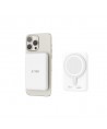 Tech-Protect LifeMag PB10 Powerbank with MagSafe 5000mAh 15W USB-C port - white + USB-C cable
