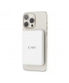 Tech-Protect LifeMag PB10 Powerbank with MagSafe 5000mAh 15W USB-C port - white + USB-C cable