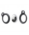 Tech-Protect Rough Case for Apple AirTag with Ring - Black