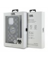 Karl Lagerfeld IML Crossbody Monogram Karl & Choupette Head MagSafe Case for iPhone 15 Pro - Black