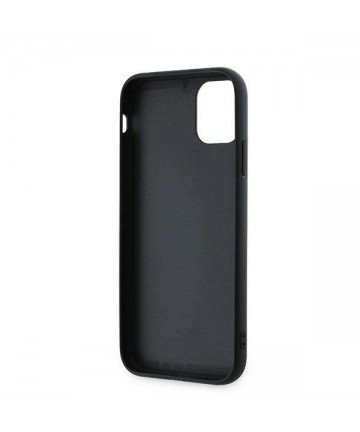 Karl Lagerfeld Diagonal Quilted Script case for iPhone 11 / Xr - black