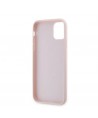 Karl Lagerfeld Diagonal Quilted Script case for iPhone 11 / Xr - pink