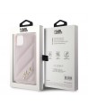 Karl Lagerfeld Diagonal Quilted Script case for iPhone 11 / Xr - pink