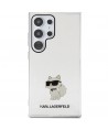 Karl Lagerfeld IML Choupette case for Samsung Galaxy S24 Ultra - transparent