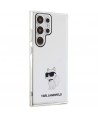 Karl Lagerfeld IML Choupette case for Samsung Galaxy S24 Ultra - transparent