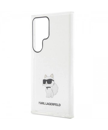 Karl Lagerfeld IML Choupette case for Samsung Galaxy S24 Ultra - transparent