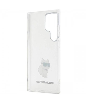 Karl Lagerfeld IML Choupette case for Samsung Galaxy S24 Ultra - transparent