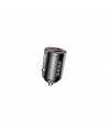 Dudao R3MAX 48W QC PD mini car charger - black