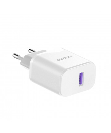 Dudao A20EU USB-A 18W network charger - white