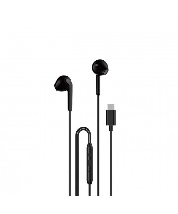 Dudao X3C In-Ear Wired USB-C Headphones 1.2m - Black