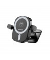 Dudao FW11 Car Phone Holder with 15W Inductive Charger for Air Vent/Cockpit - Black