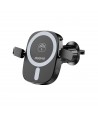 Dudao FW11 Car Phone Holder with 15W Inductive Charger for Air Vent/Cockpit - Black