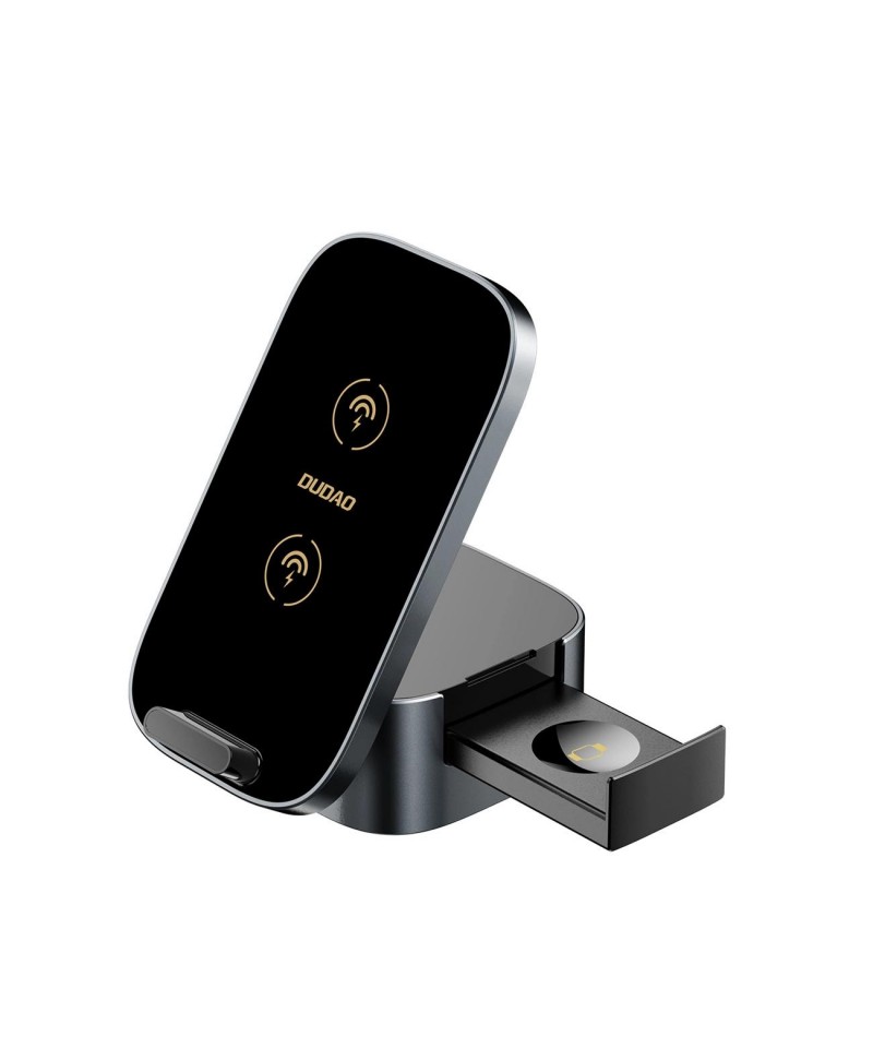 Dudao A11Pro+ 15W 3in1 Inductive Charger for Phone/Smartwatch/Headphones - Black