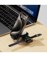 Dudao A11Pro+ 15W 3in1 Inductive Charger for Phone/Smartwatch/Headphones - Black