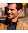 Dudao U19 in-ear TWS wireless Bluetooth 5.3 headphones with LED display - white