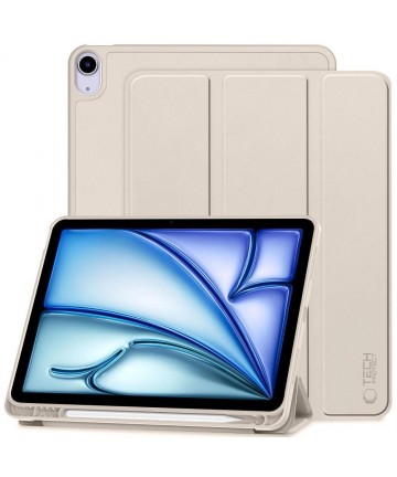 Tech-Protect SC Pen Case for Apple iPad Air 10.9" 4th / 5th gen. (2020-2022) / 11" 6th gen. (2024) - Beige