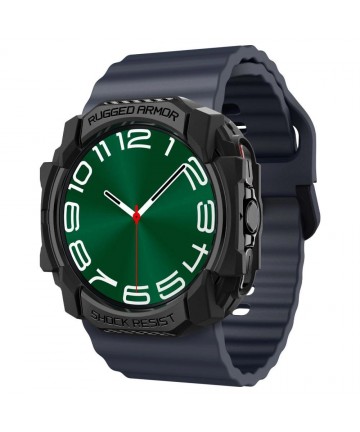 Spigen Rugged Armor Case for Samsung Galaxy Watch Ultra (47mm) - Matte Black