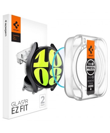 Spigen Glas.tR EZ Fit tempered glass for Samsung Galaxy Watch 7 (44 mm) - 2 pcs.