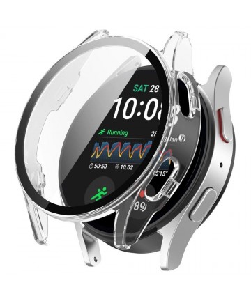 Tech-Protect Defense360 Case for Samsung Galaxy Watch 7 (40mm) - Transparent