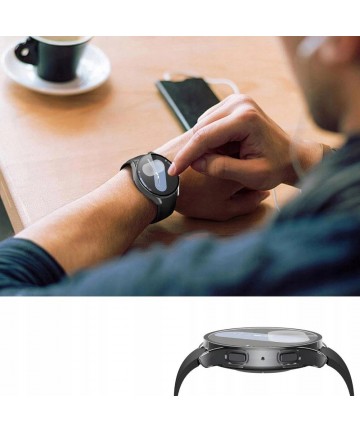 Tech-Protect Defense360 Case for Samsung Galaxy Watch 7 (40mm) - Transparent