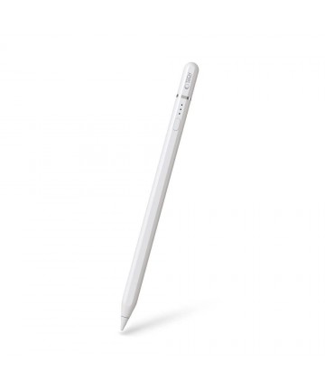 Tech-Protect Digital Magnetic Stylus Pen 3 Magnetic for iPad Tablet - White