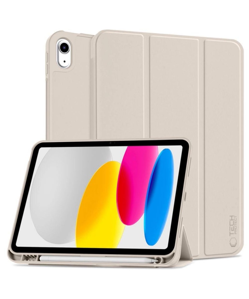 Tech-Protect SC Pen Case for iPad 10.9" 2022 - Beige